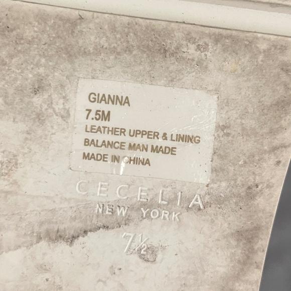 Cecelia New York Gianna Leopard Wedge Peep Toe Adjustable Ankle Strap Sandals - Picture 12 of 12